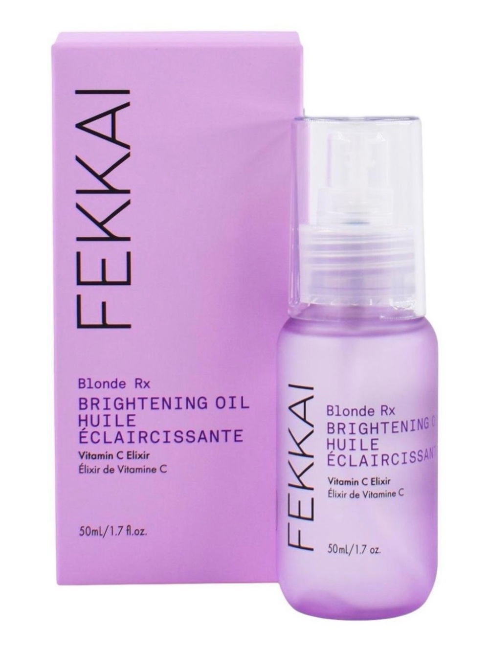FEKKAI Blonde Rx Brightening Oil Vitamin C Elixir 50ml NIB